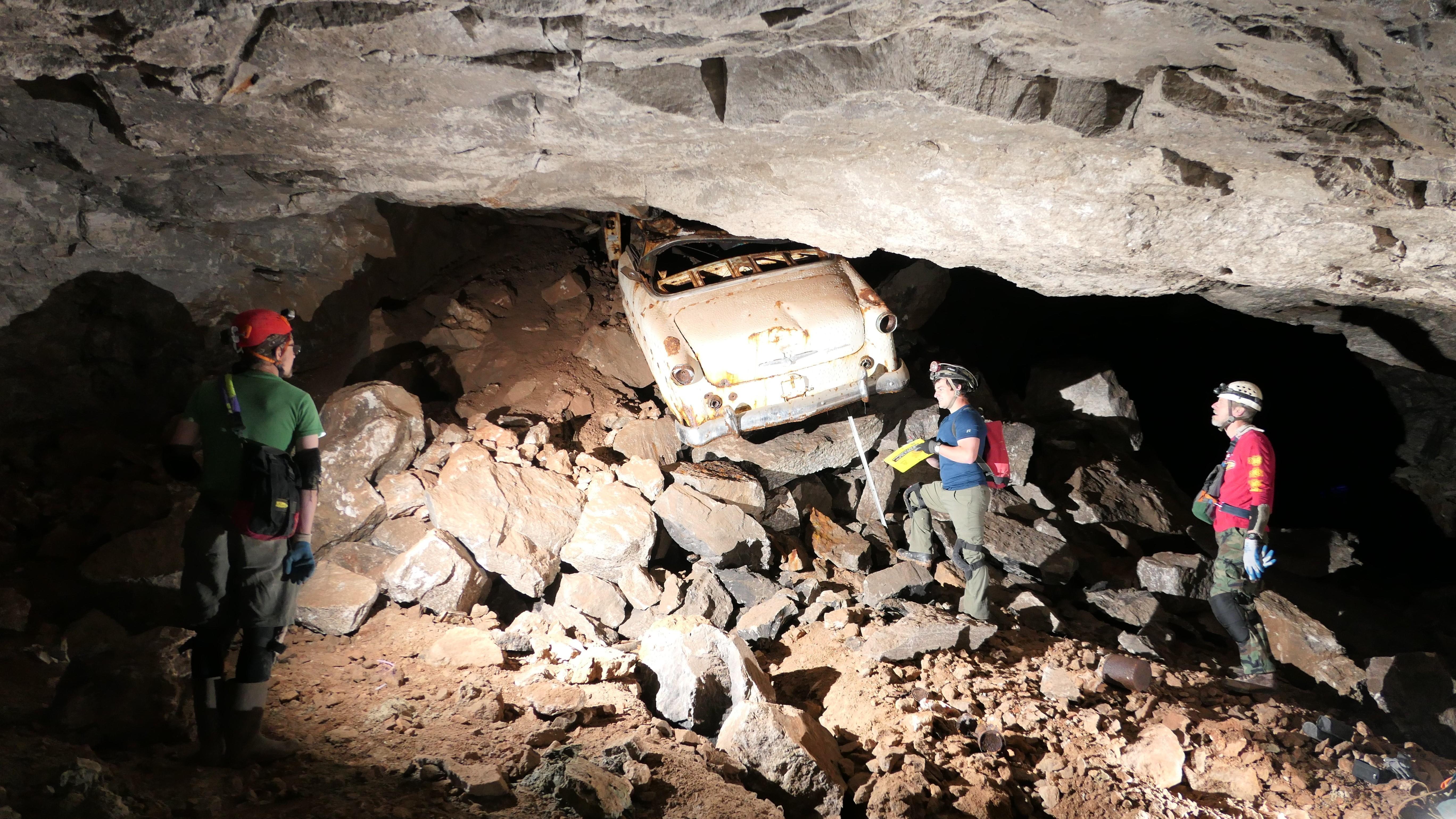 Caver Describes Exploration of Black Hawk Sinkholes And Mine